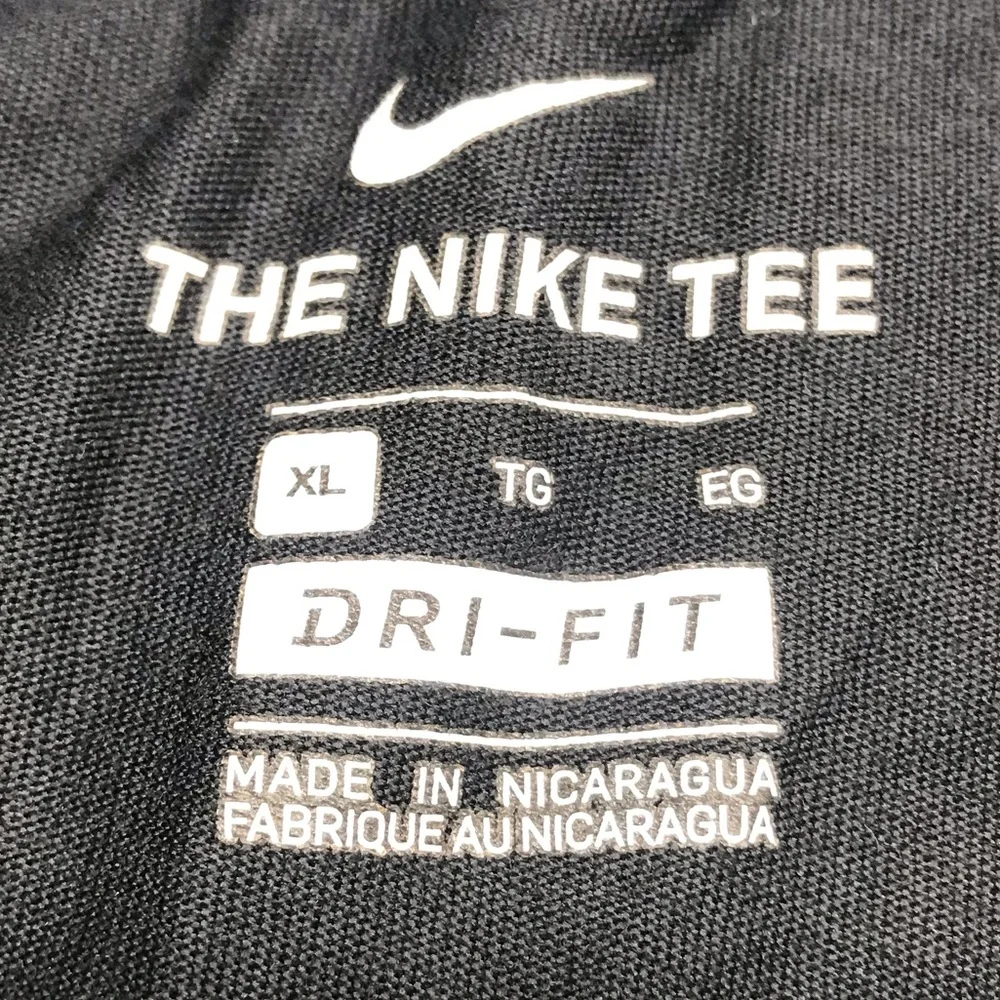 Nike Black The Nike Tee Dri-Fit Men's Soft T-Shirt XL